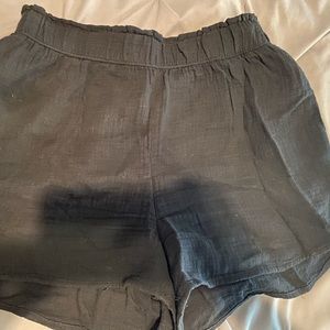 Black Small Universal Thread Shorts